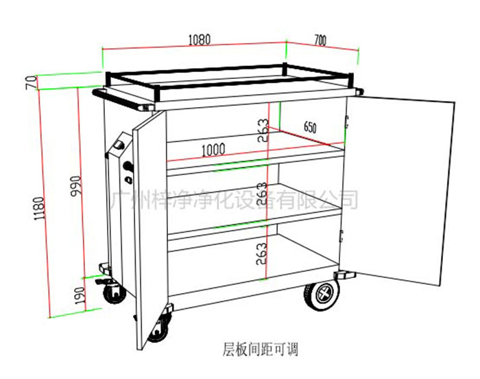 電動密封下送車標準方案設計示意圖內部結構 電動密封下送車標準方案設計示意圖內部結構